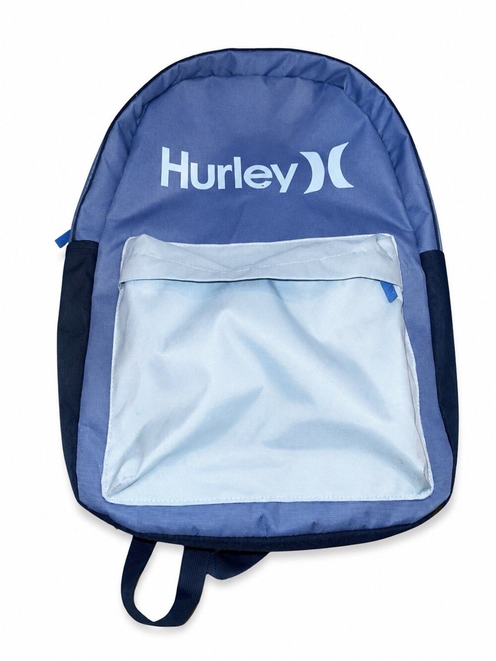 Hurley Blue Backpack School Book Bag Laptop Travel Daypack Unisex Lightweight